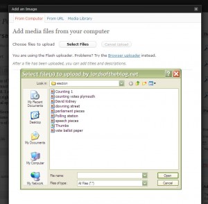 adding an image from your computer