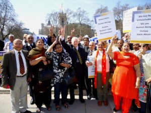 rally in parliament square rally in parliament square
